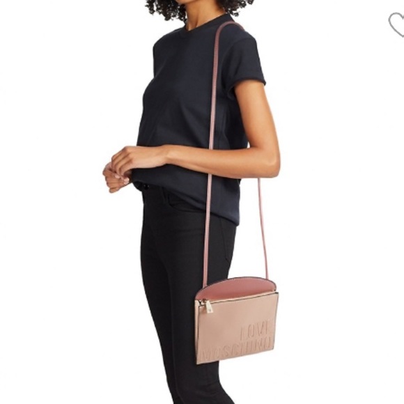 Love Moschino,Colorblock Envelope Crossbody Bag - Picture 2 of 4